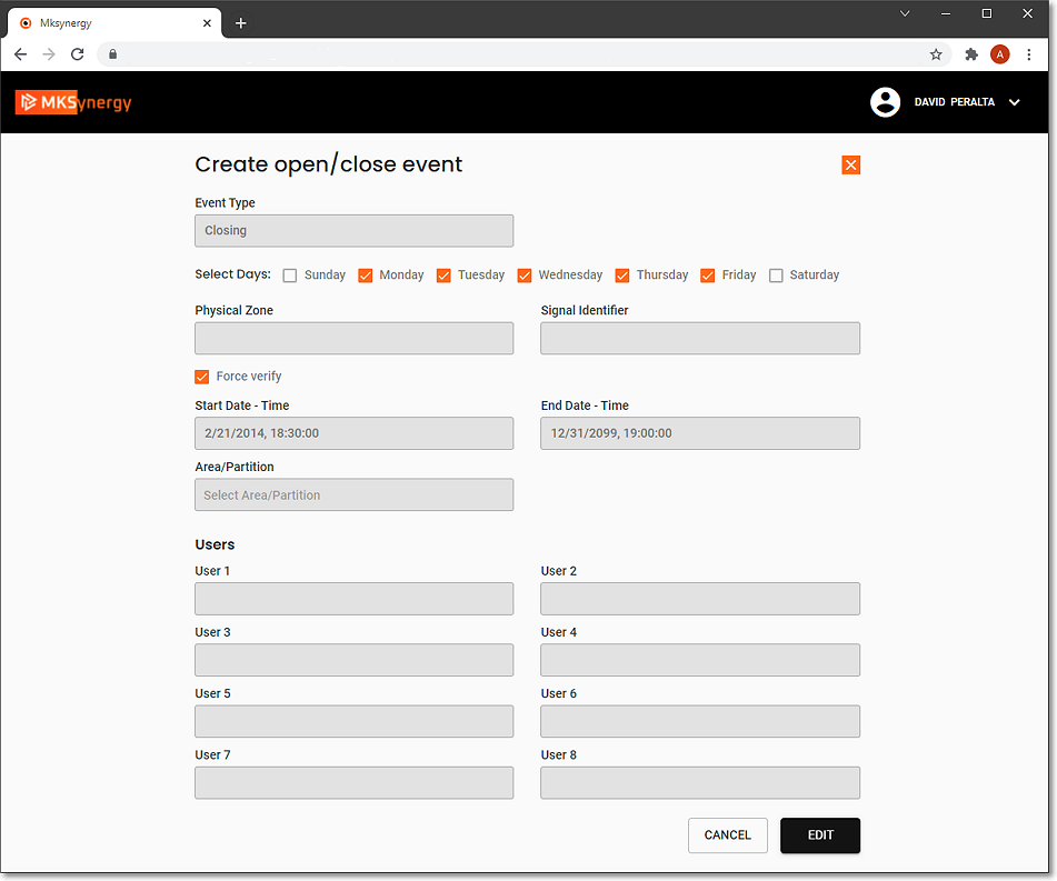HelpFilesMKSSynergySubscriberInformation-LocalCentral-Station-Events-ViewCreateOpenCloseEventPage