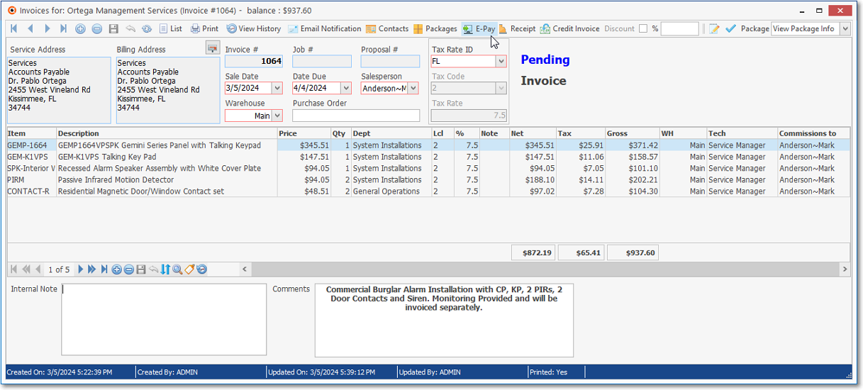 HelpFilesAutoRefundProcessSampleInvoice