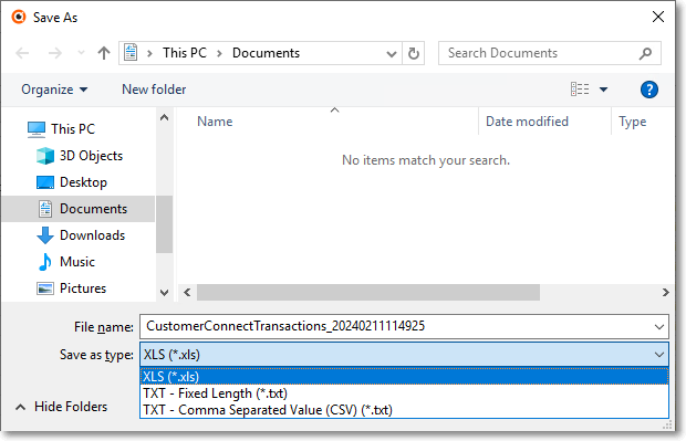 HelpFilesCustomerConnectHistoryGrid-Export