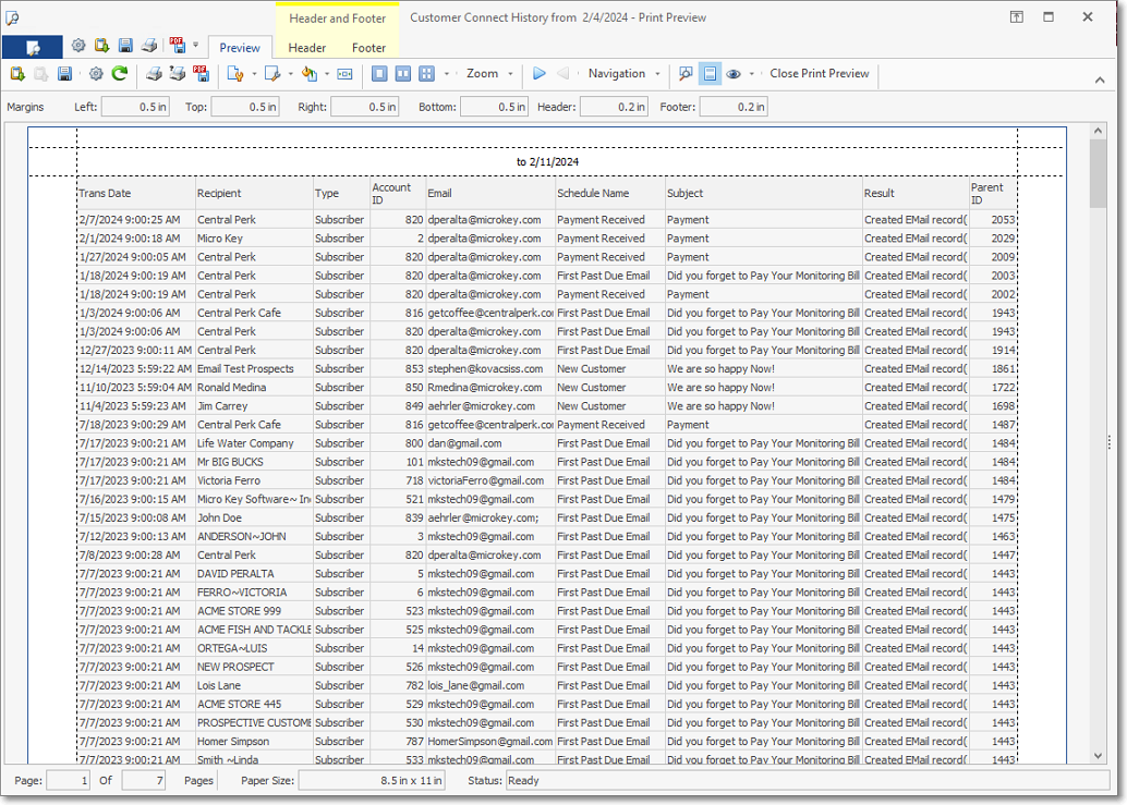 HelpFilesCustomerConnectHistoryGrid-PrintPreview